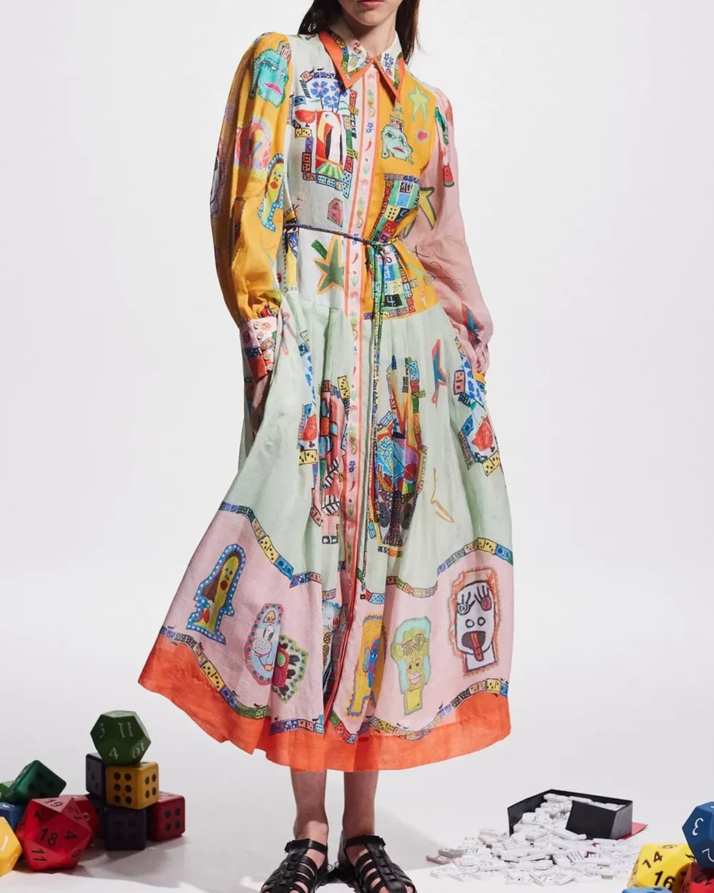 Long Sleeve Shirt Dress