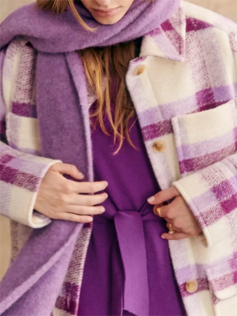 Cuffs With Buttons Coat