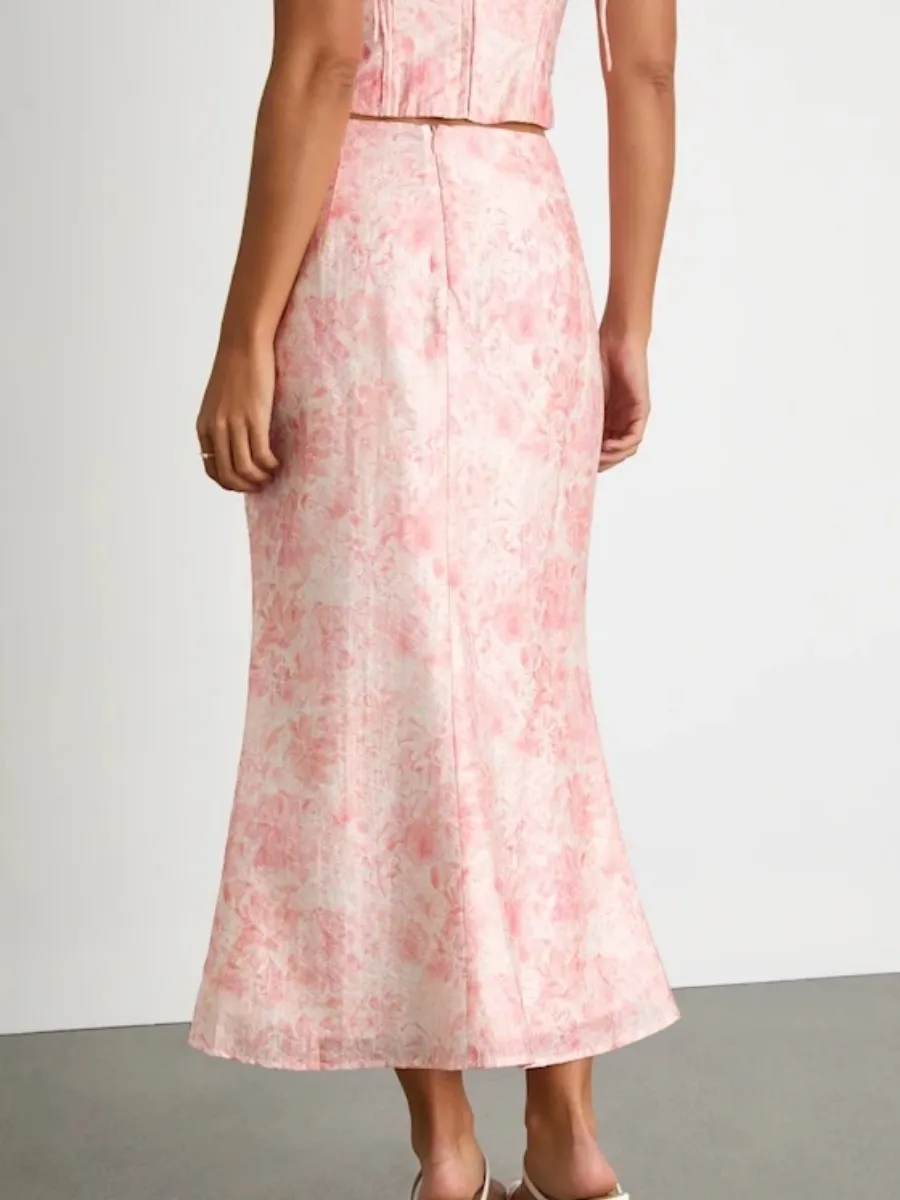 Vintage Floral Skirt