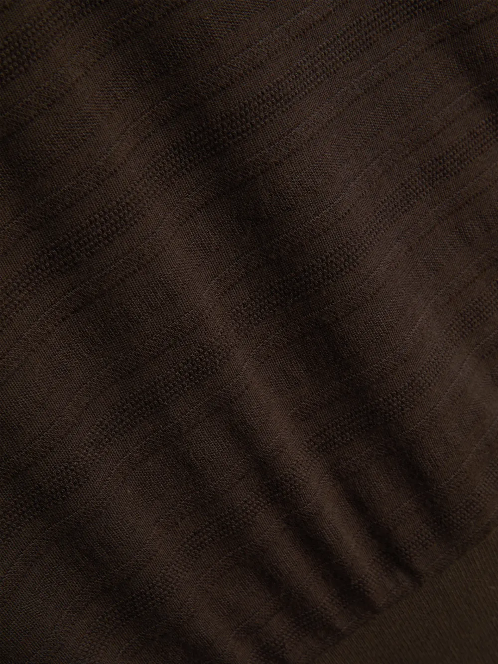 Brown Casual Style Short Sleeve Polo Shirt