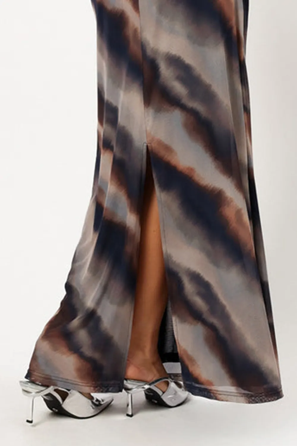 DUSK PRINT MAXI SKIRT