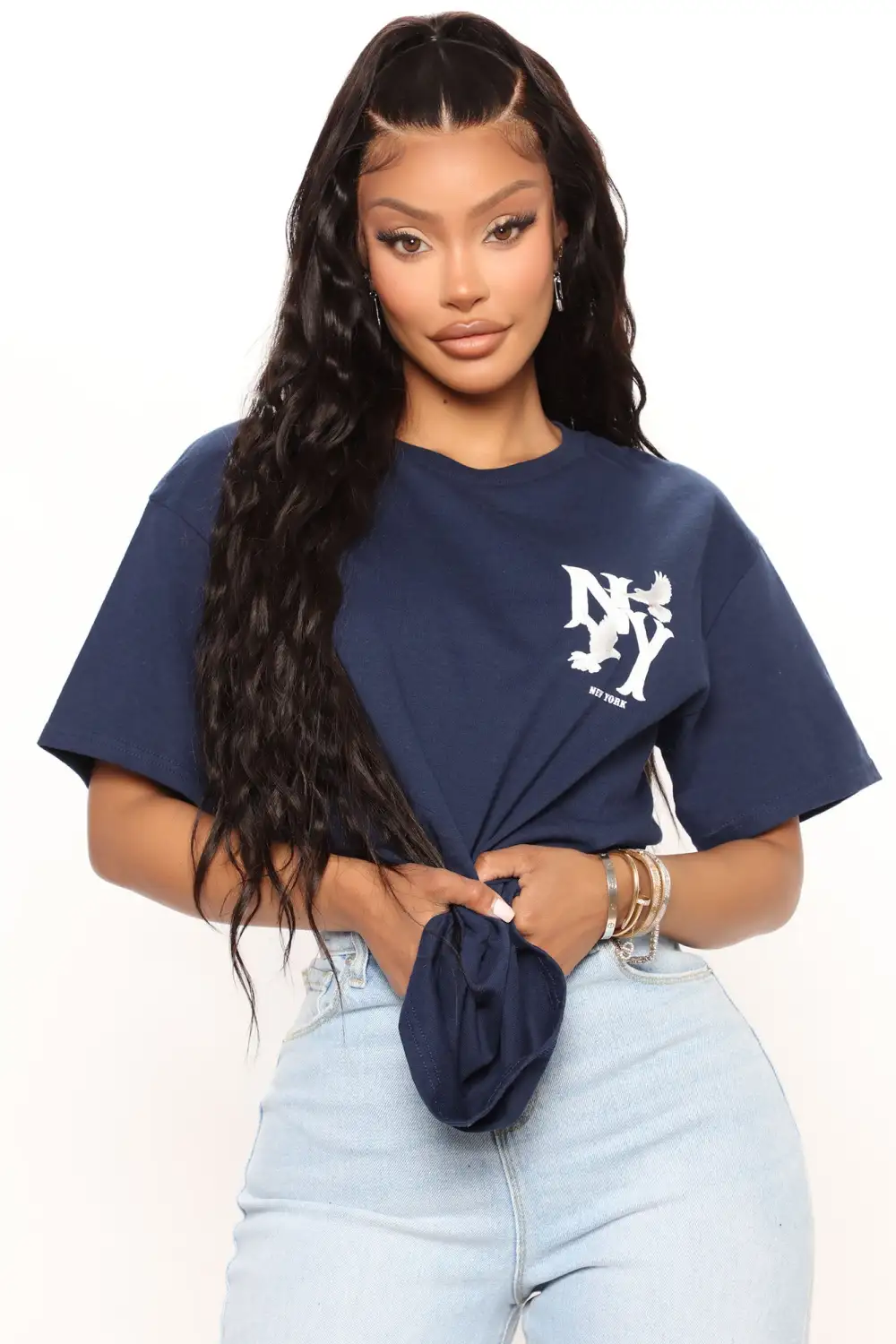 Flyest In The East Short Sleeve Tee - Navy