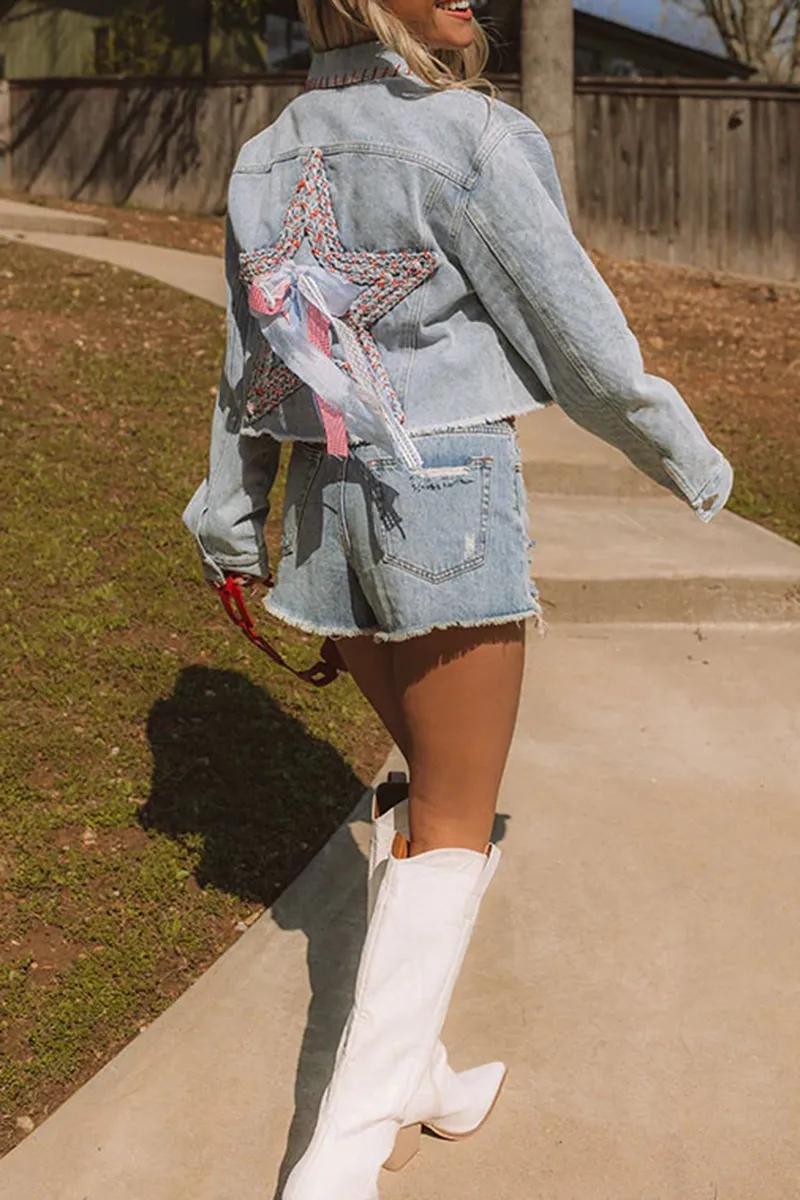 Loose Street Style Denim Jacket
