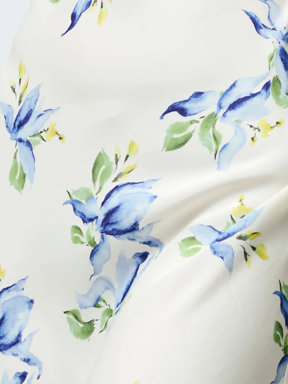 Charming High Waist V-Neck Printed Dress