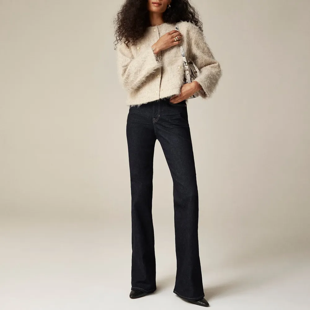 High-Rise Super-Stretch Bootcut Jeans