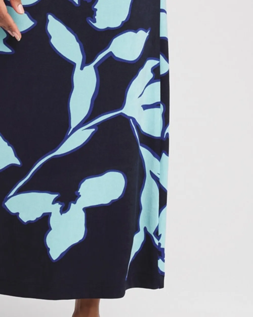 Floral Print Maxi Skirt