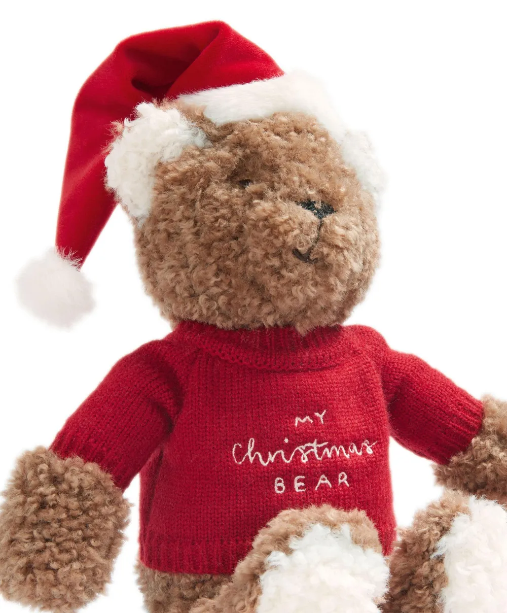 Bear Soft Toy - 'My Christmas Bear'
