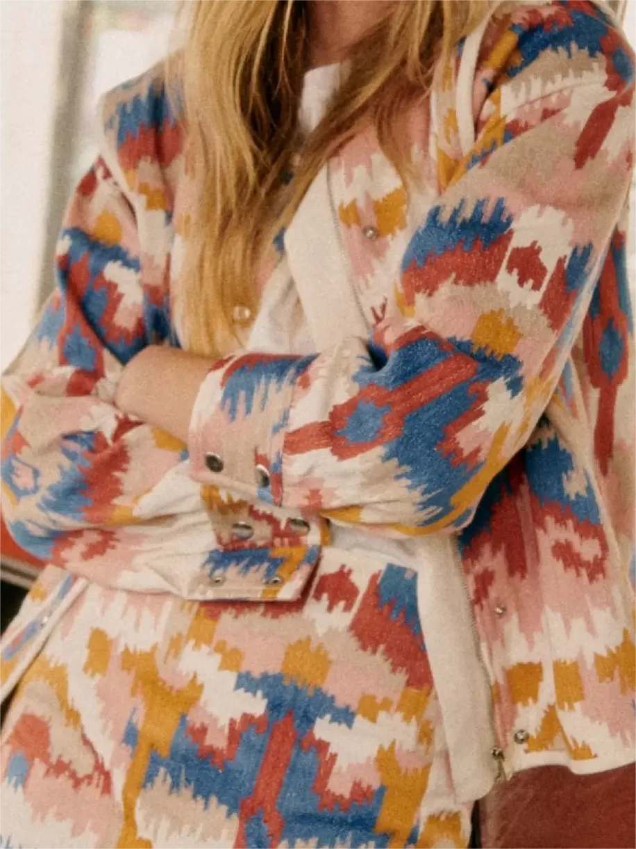 Cut-Outs At Shoulders Jacket