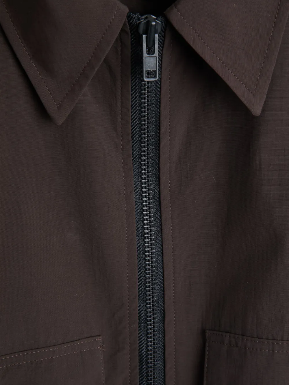 Brown Long Sleeve Jacket