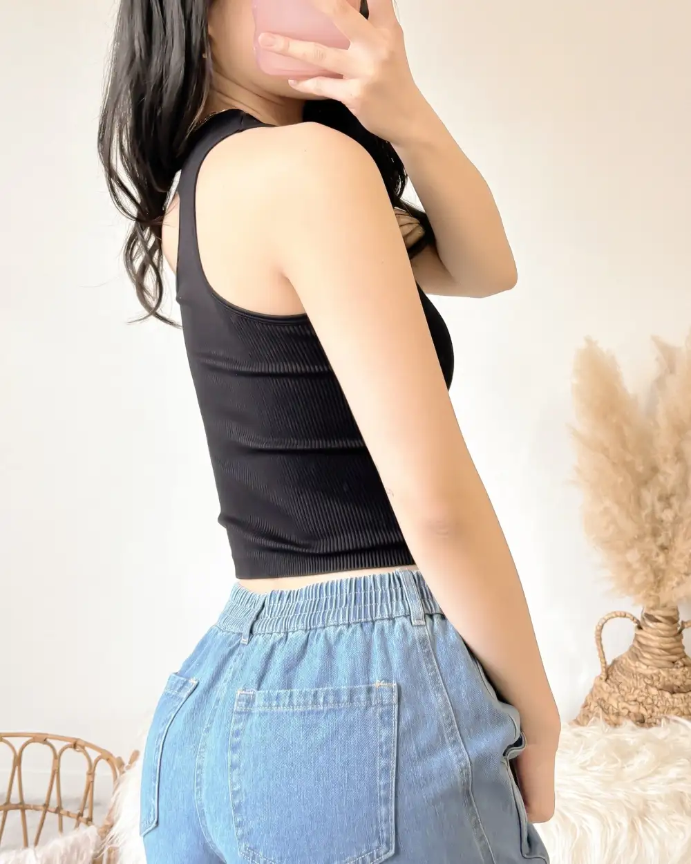 ALICE RACERBACK ZIP TANK TOP (WHITE)