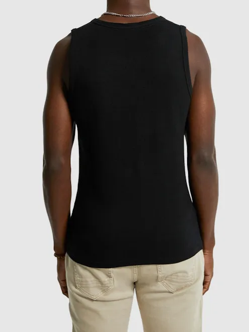 Basic Sleeveless Knit Tank