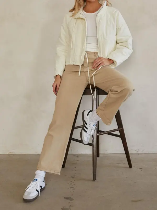 Margot Coquette Quilted Puffer Jacket