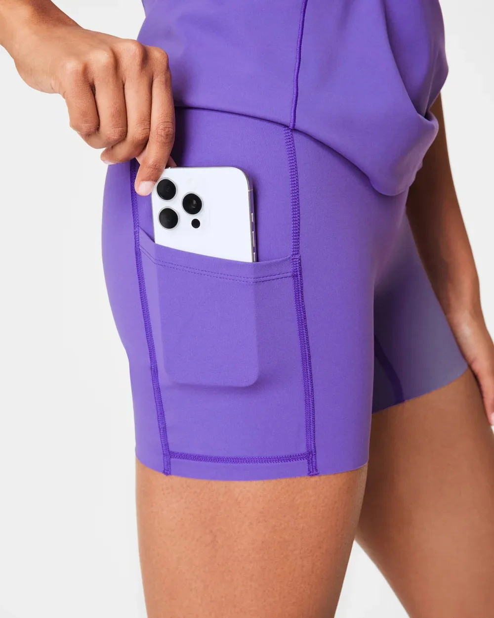 Vibrant Lilac Zip Front Dress