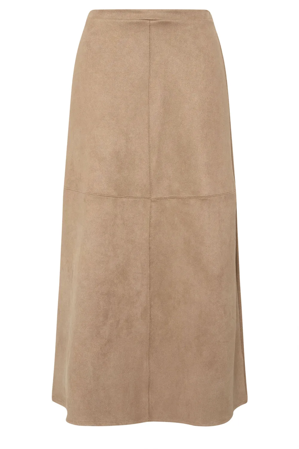 Casual Plain Midi Skirt