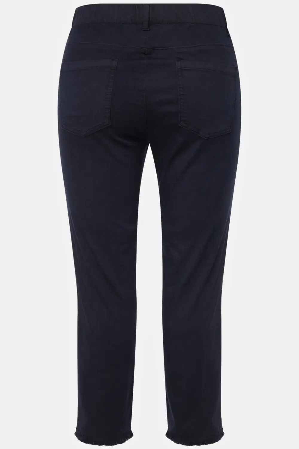 7/8-Hose Sienna, Fransensaum, schmales Bein