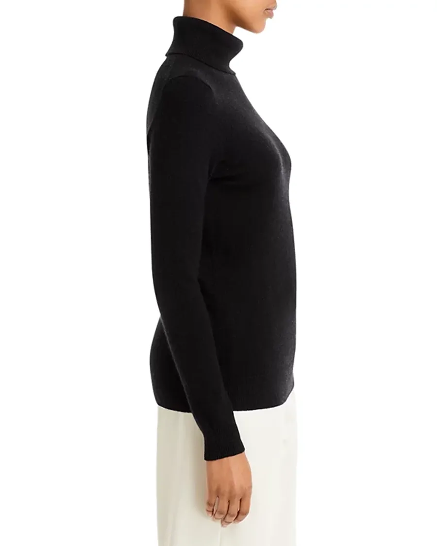 Long Sleeves Cashmere Turtleneck Sweater