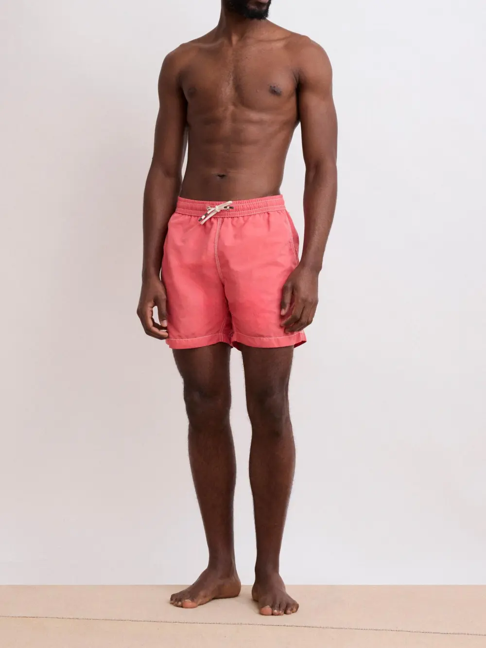 Loose Casual Comfortable Breathable Tangerine Swim Trunks