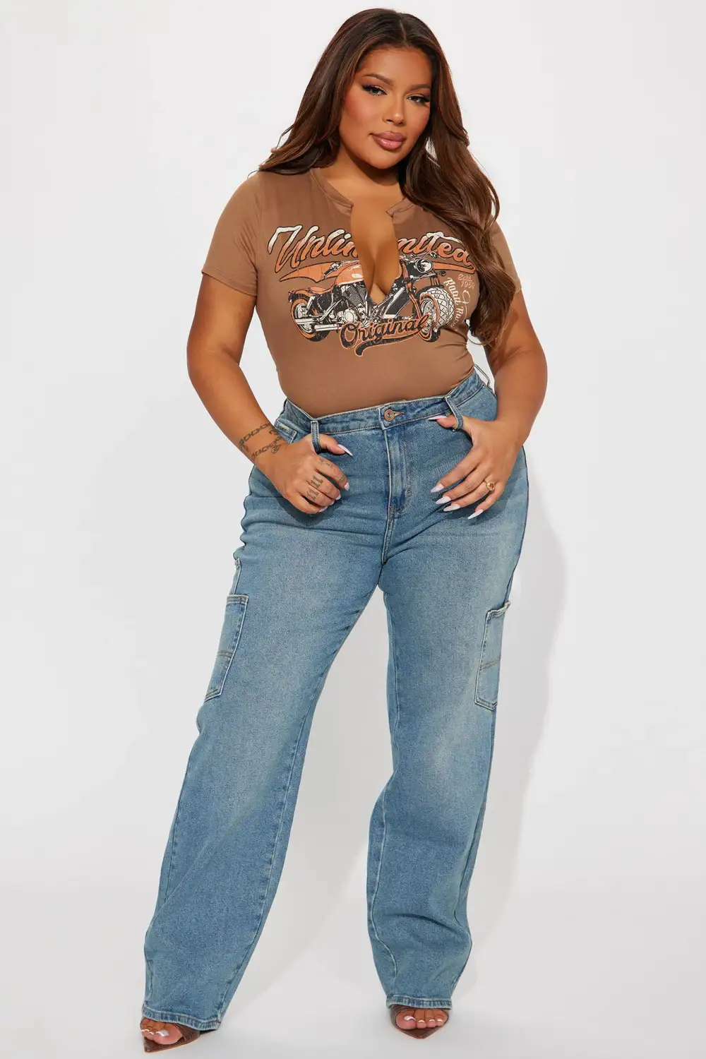 Unlimited Speed Bodysuit - Camel