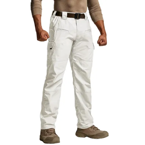 Men's Tactical Work Pants 9 Pockets Ripstop