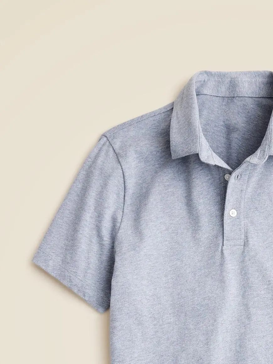 Light Blue Short Sleeve Polo Shirt