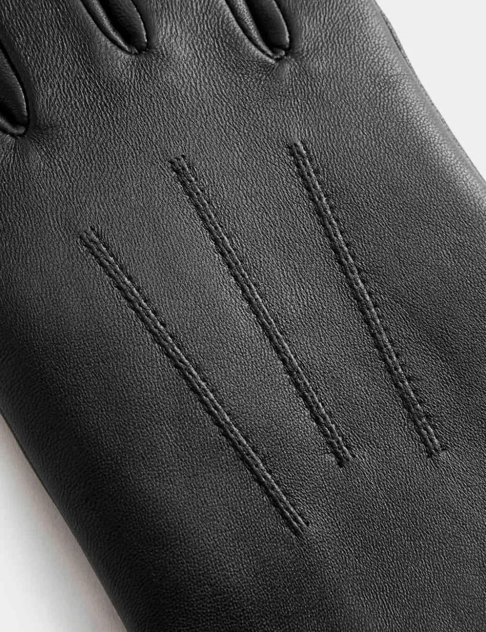 Plain Leather Gloves