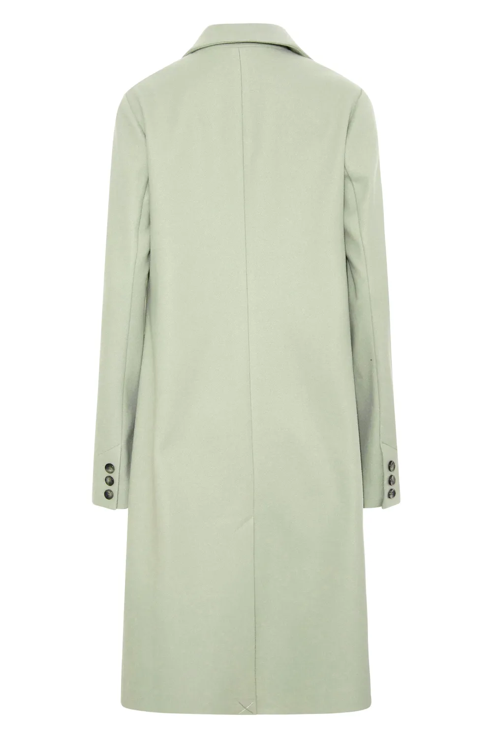 LTS Tall Sage Green Midi Formal Coat
