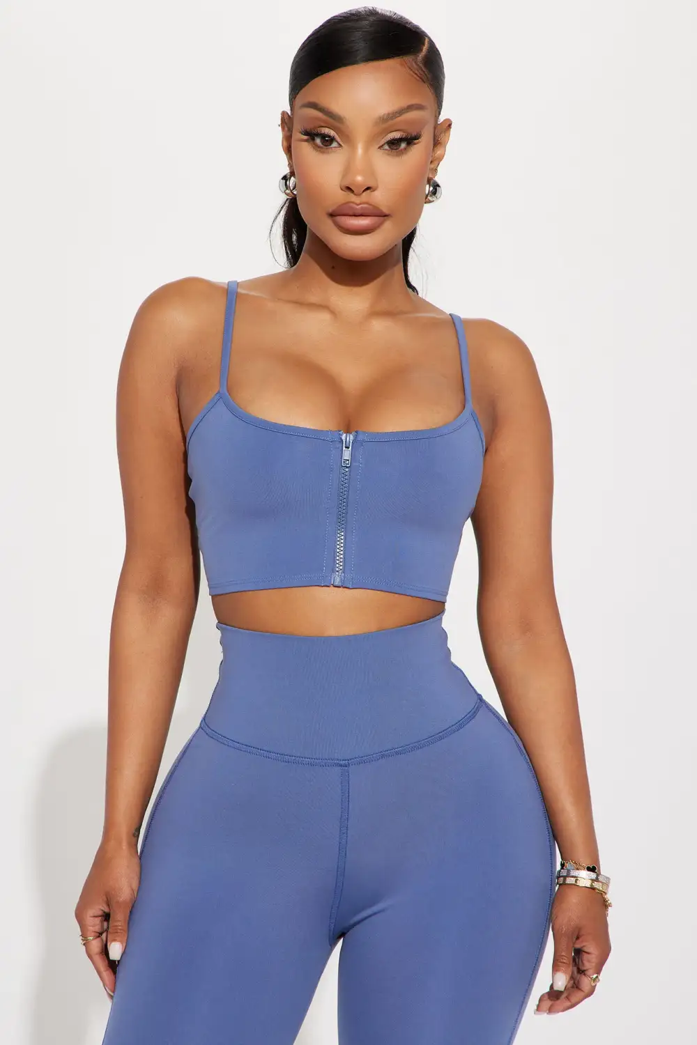 Break A Sweat Active Sports Bra - Slate Blue