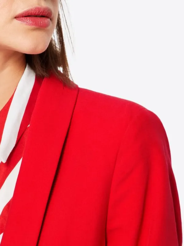 Plain Colored Soft Feel Blazer