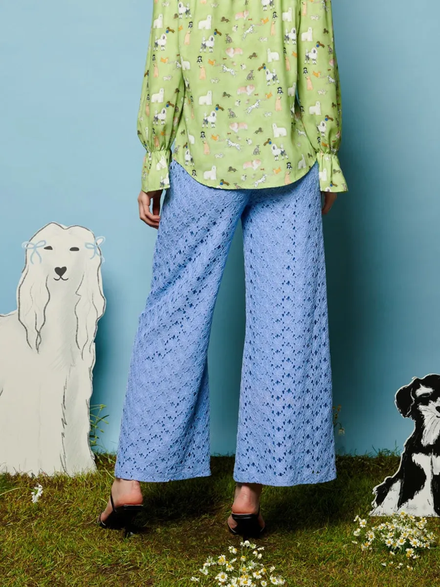 Fashion Comfortable Lace Trousers