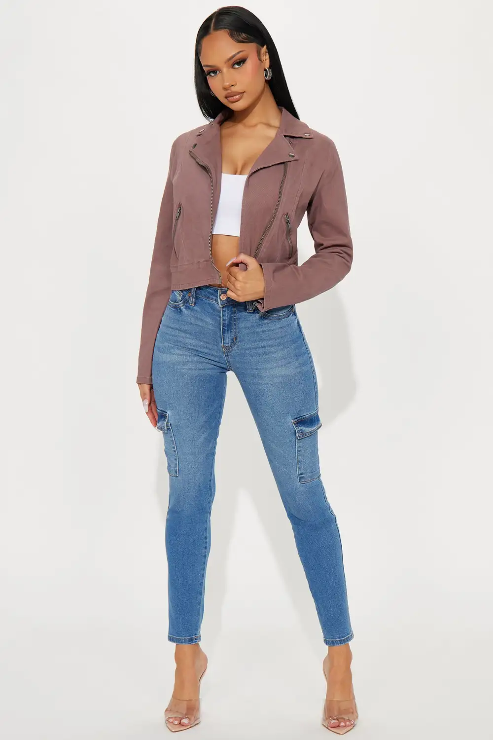 Ride For Me Jacket - Mauve