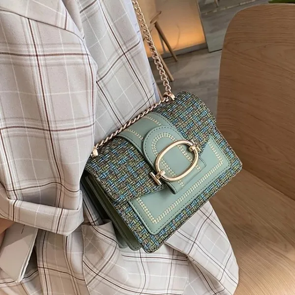 Women's Crossbody Bag Shoulder Bag Mobile Phone Bag PU Leather Cotton Party Outdoor Buttons Adjustable Large Capacity Durable Patchwork Black White Blue