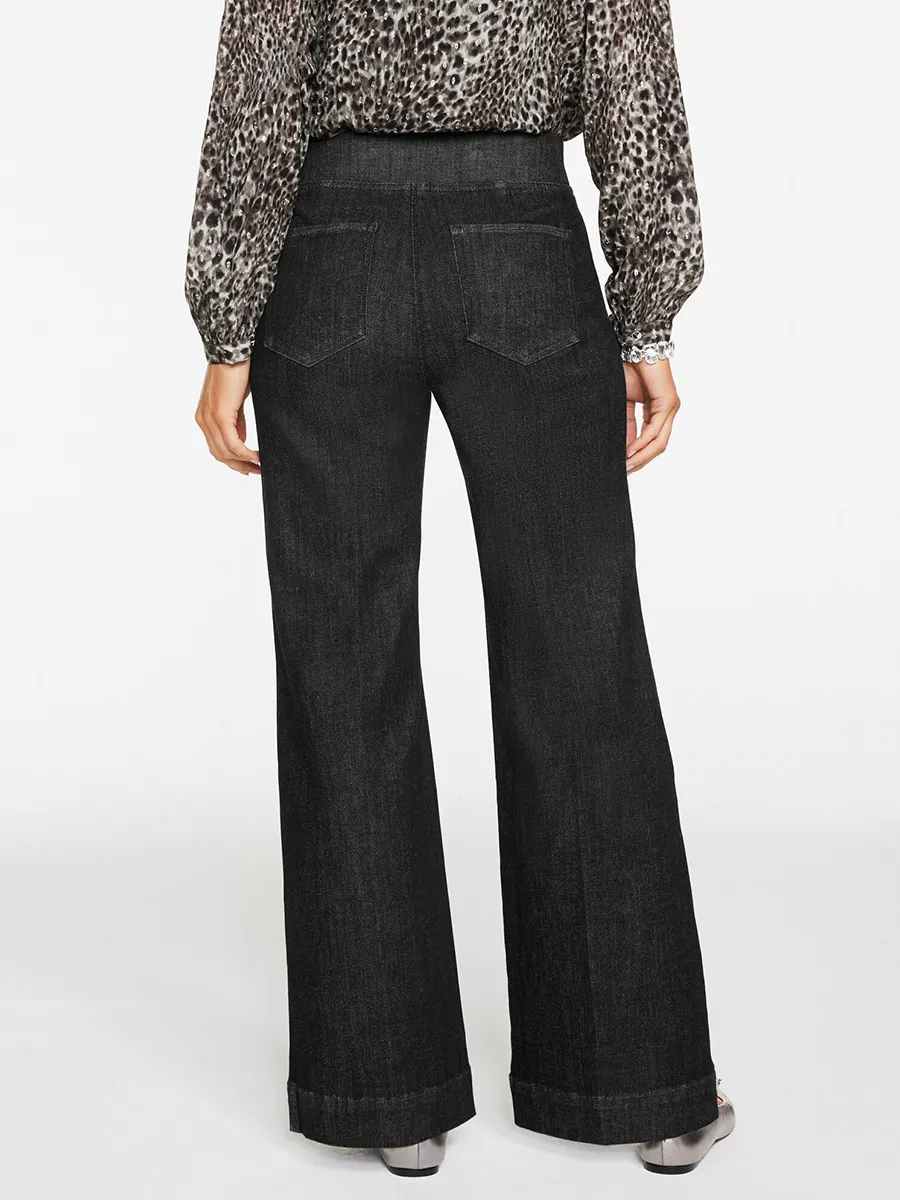 Women'S Stylish Mid-Rise Flared Jeans