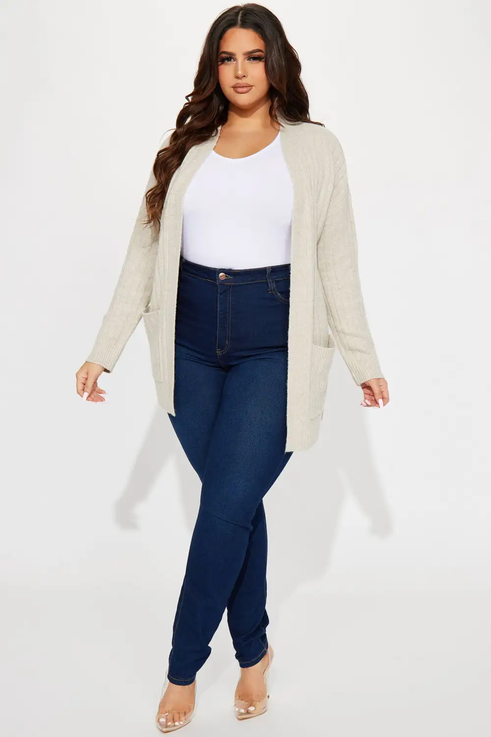 Panorama Cardigan - Oatmeal