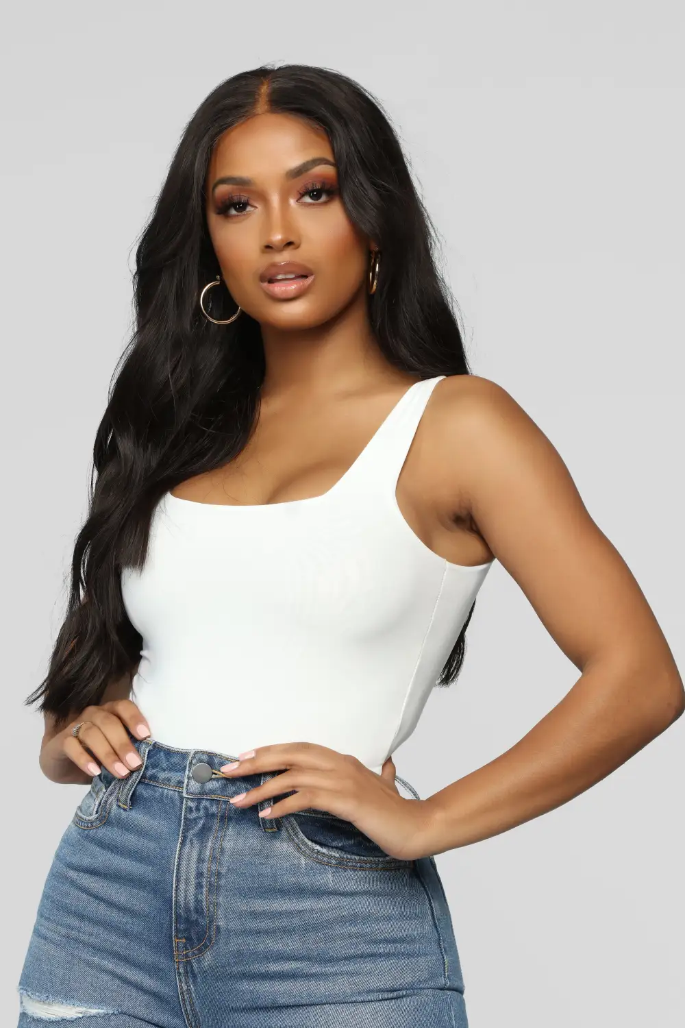 Until The End Bodysuit - White