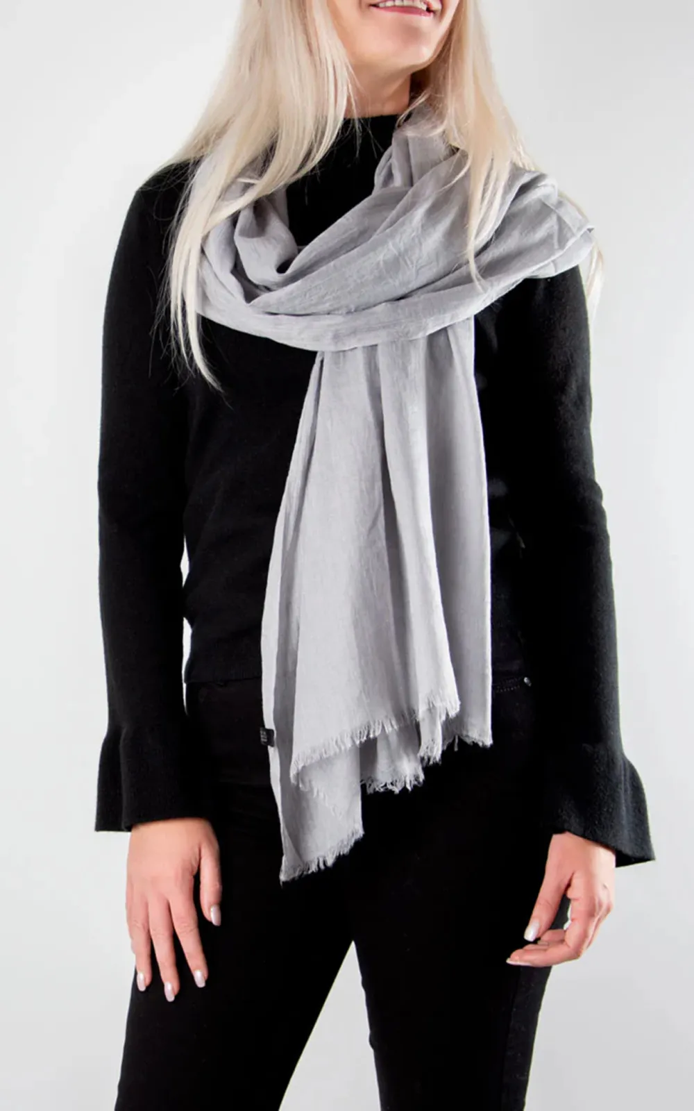 Sweet Girl Style Skin-Friendly Cotton Scarf
