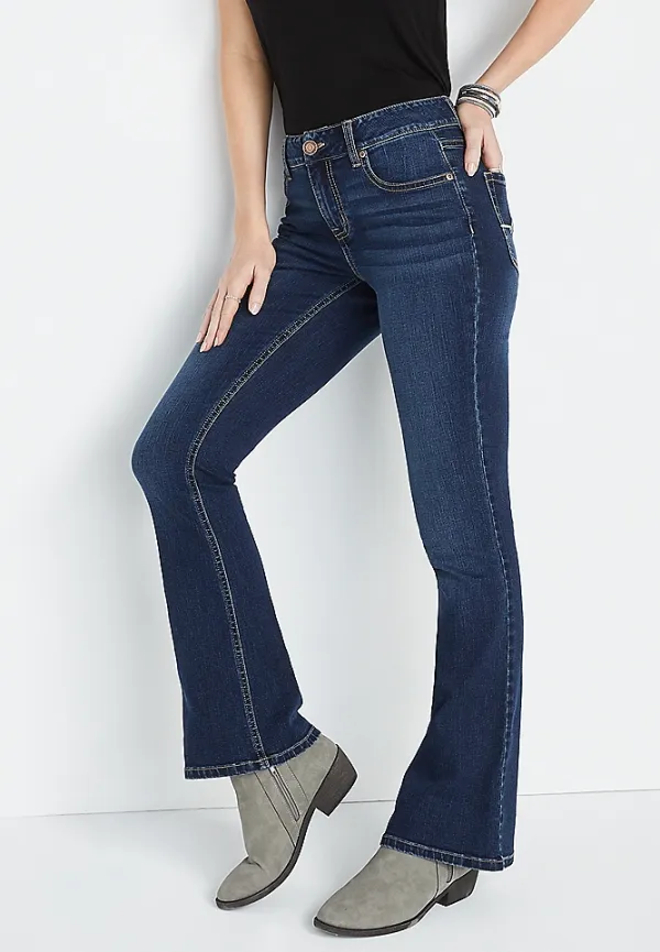 Daily Classic Flare Mid Rise Jean