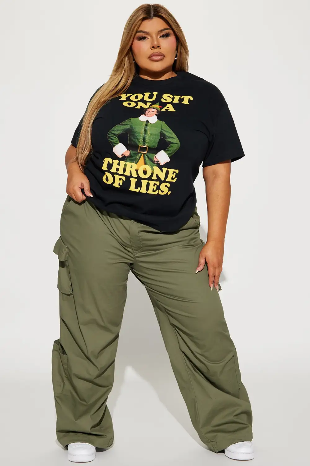 Throne Of Lies Elf Graphic Tee - Black