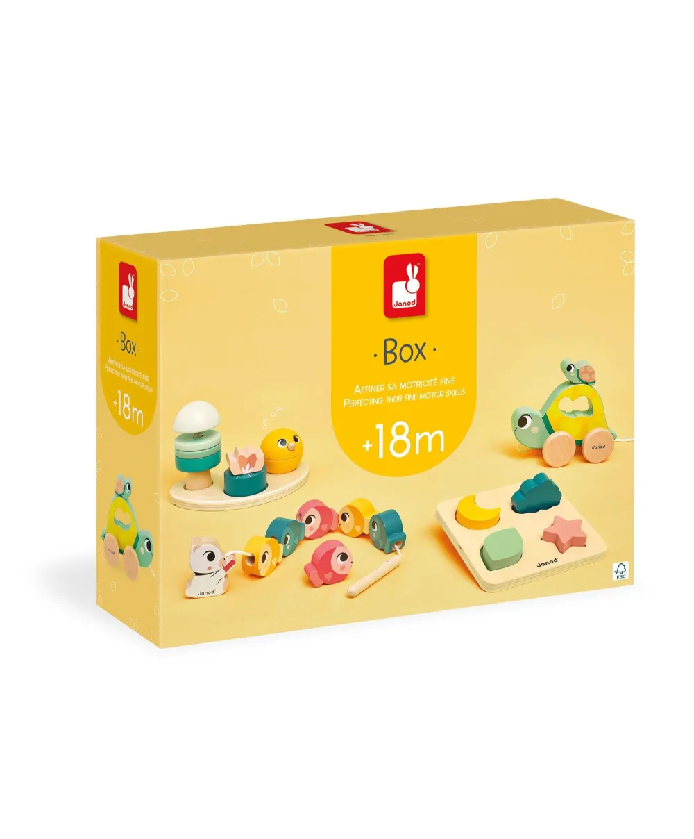 Janod Motor Skills Box - 18 months +
