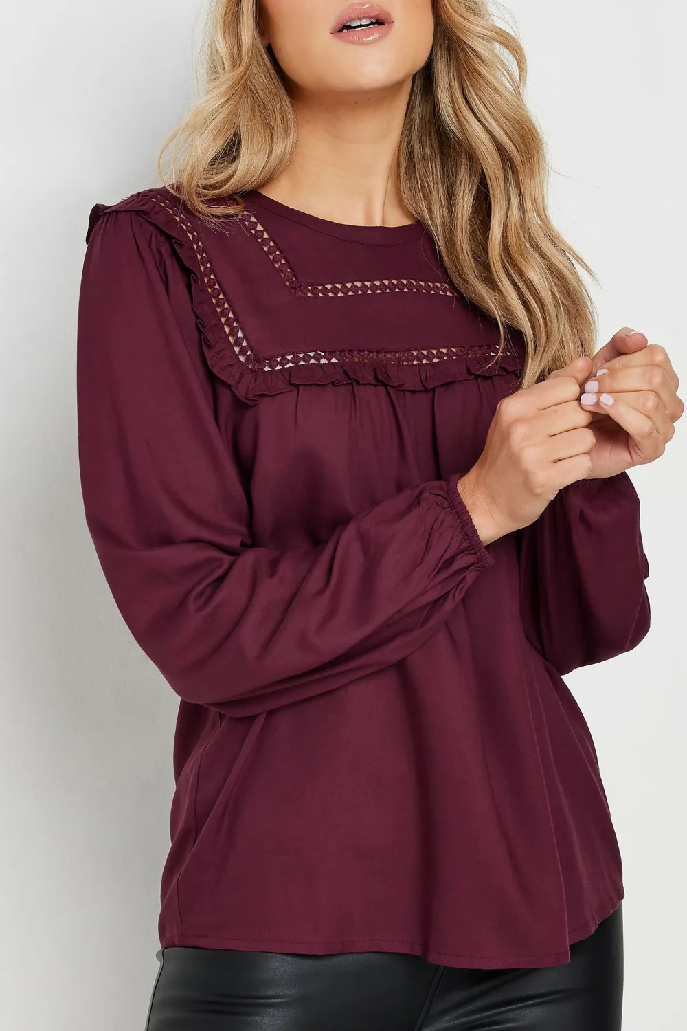 Back Keyhole Fastening Shirt