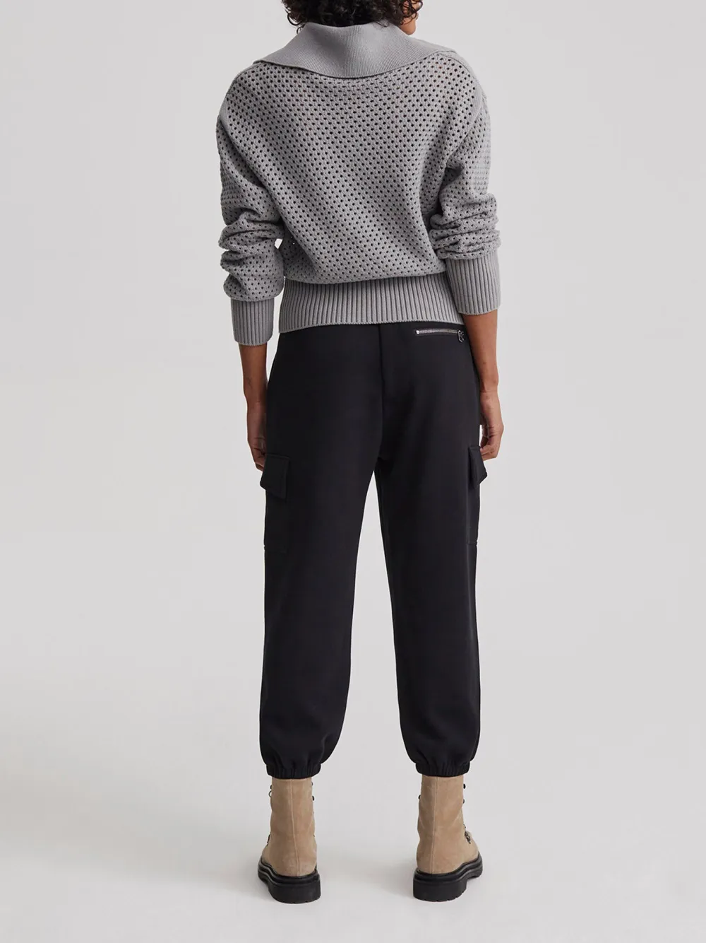 Mid-Waist Casual Pant