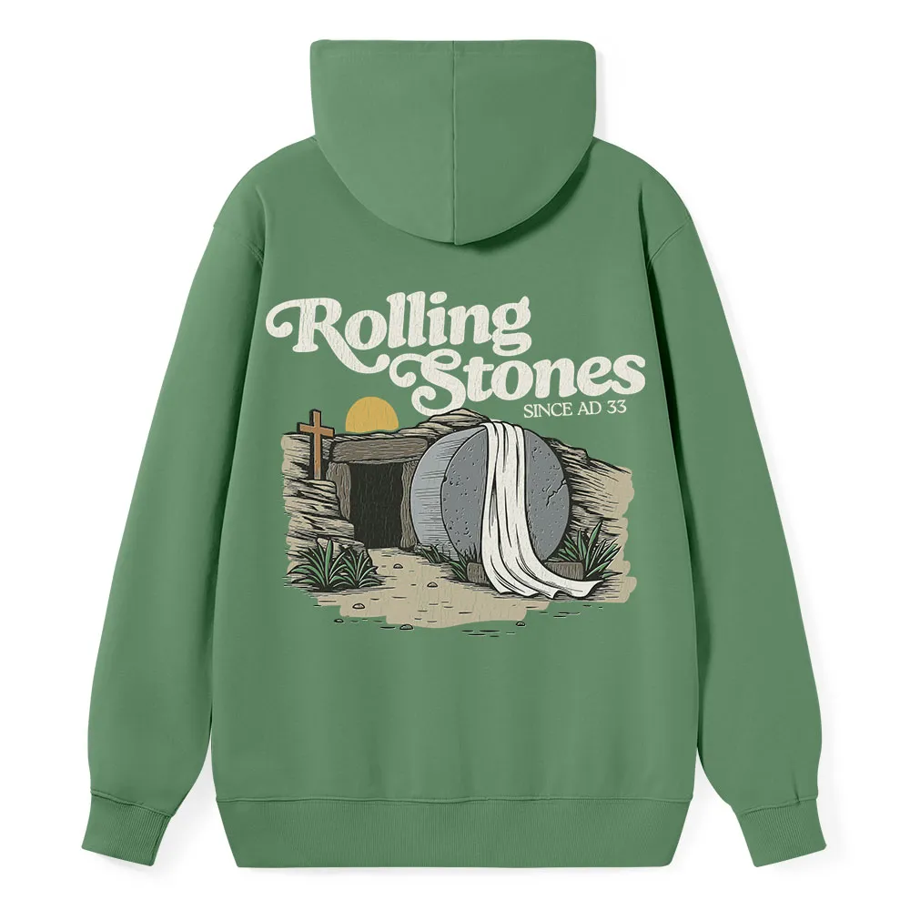 The Stone Was Rolled Away Christian Classic Hoodie