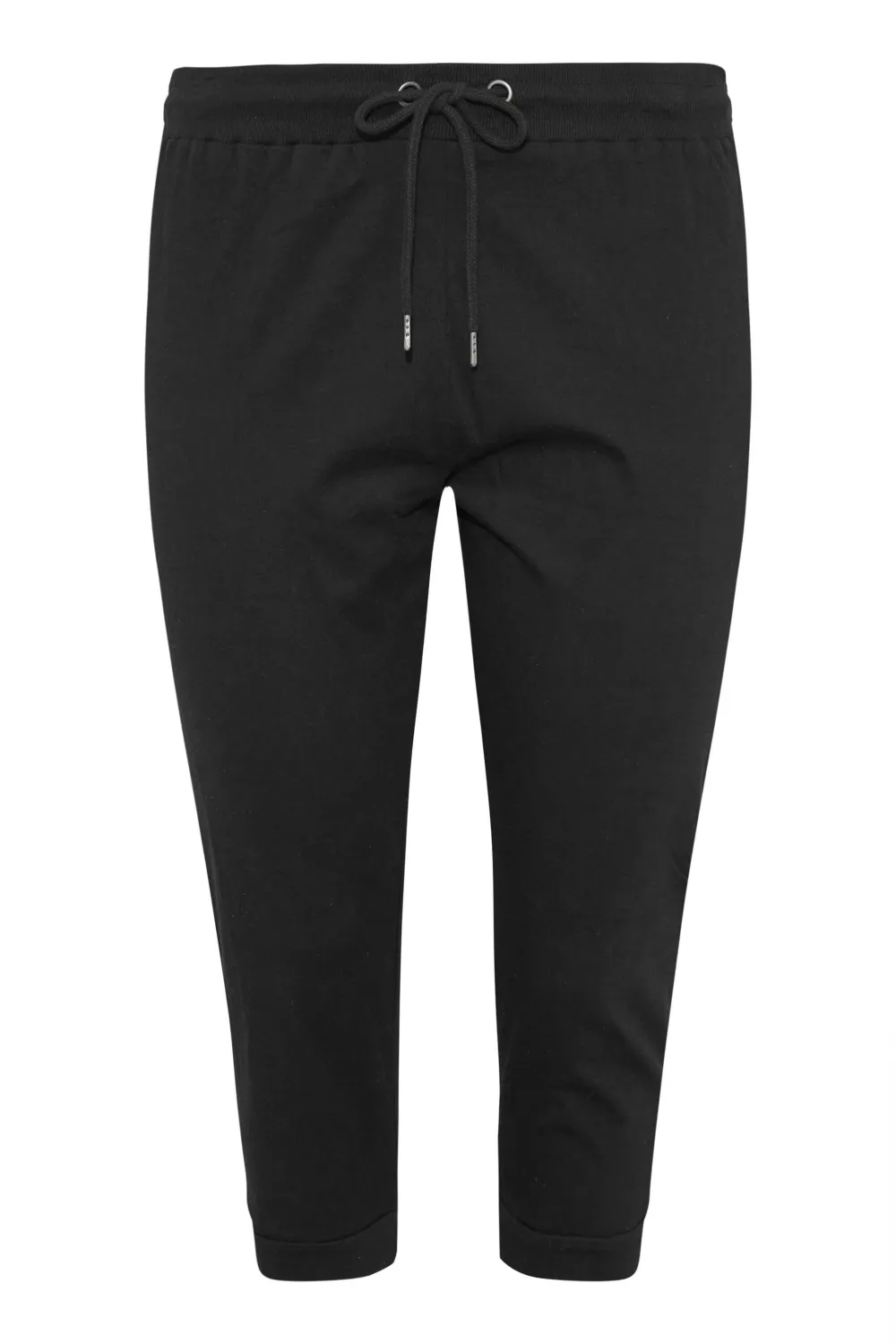 YOURS Curve White Cropped Stretch Joggers