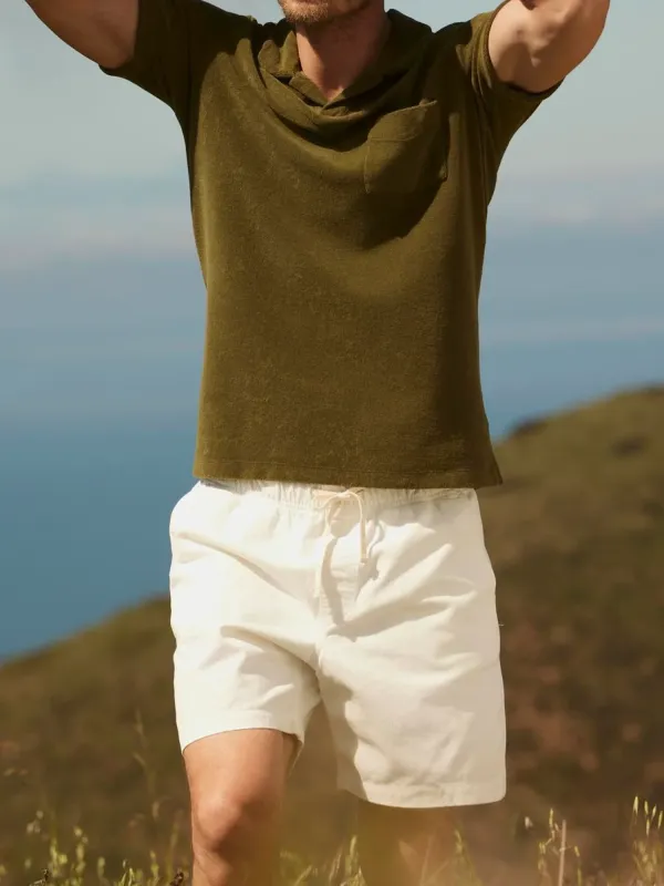 Pure White Men's Shorts