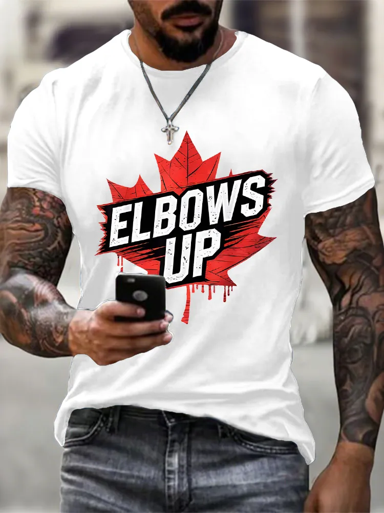 Men'S Elbows Up T-Shirt