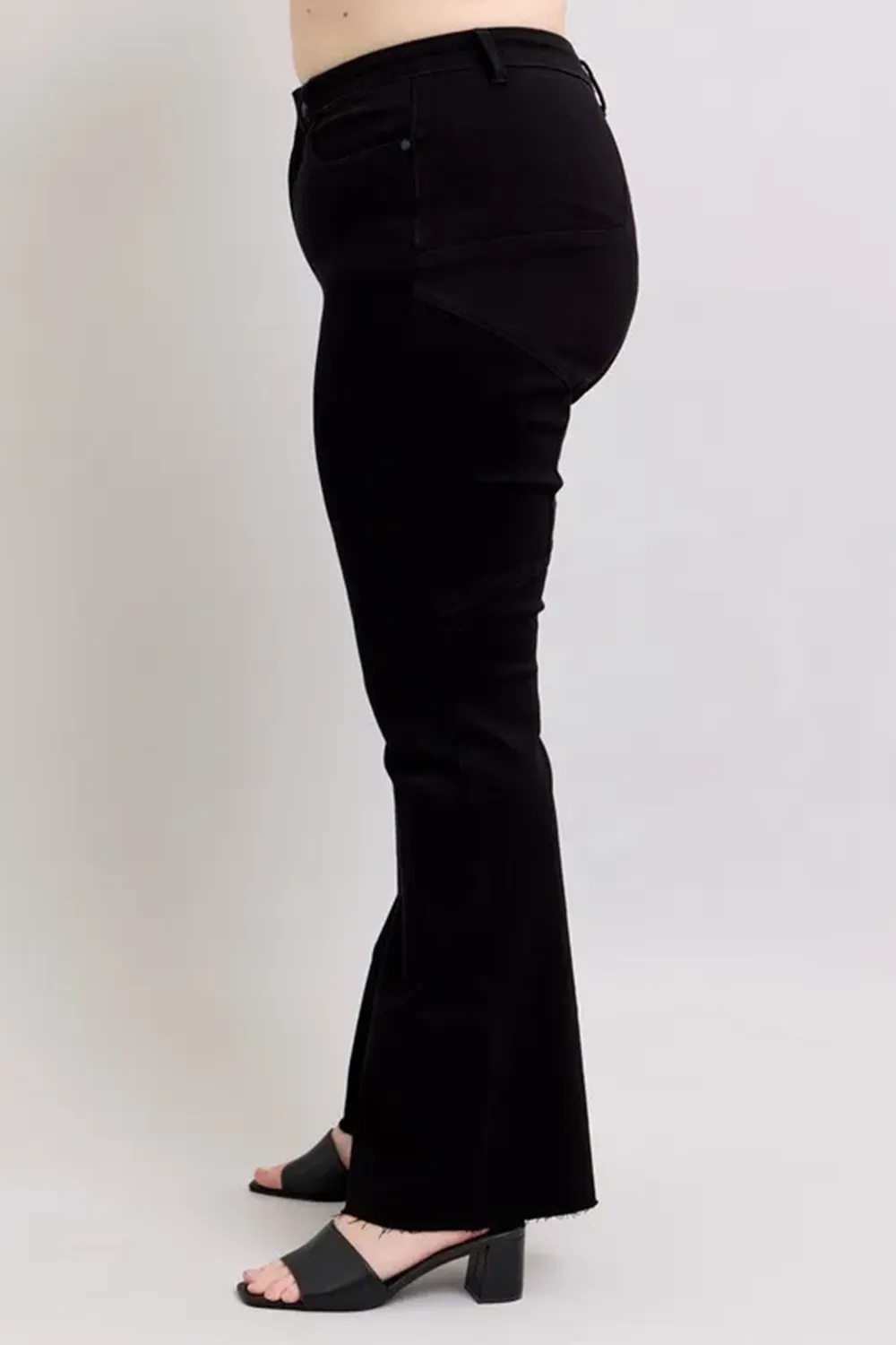 Pencil Skirt Retro Simple Slim-Fit Black Trousers