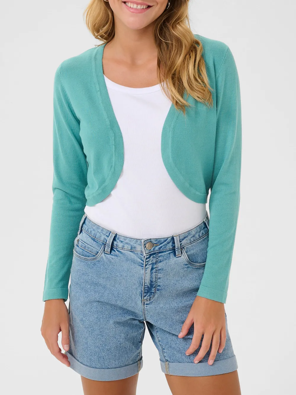 Plain Colored Fine Fabric Sweaters