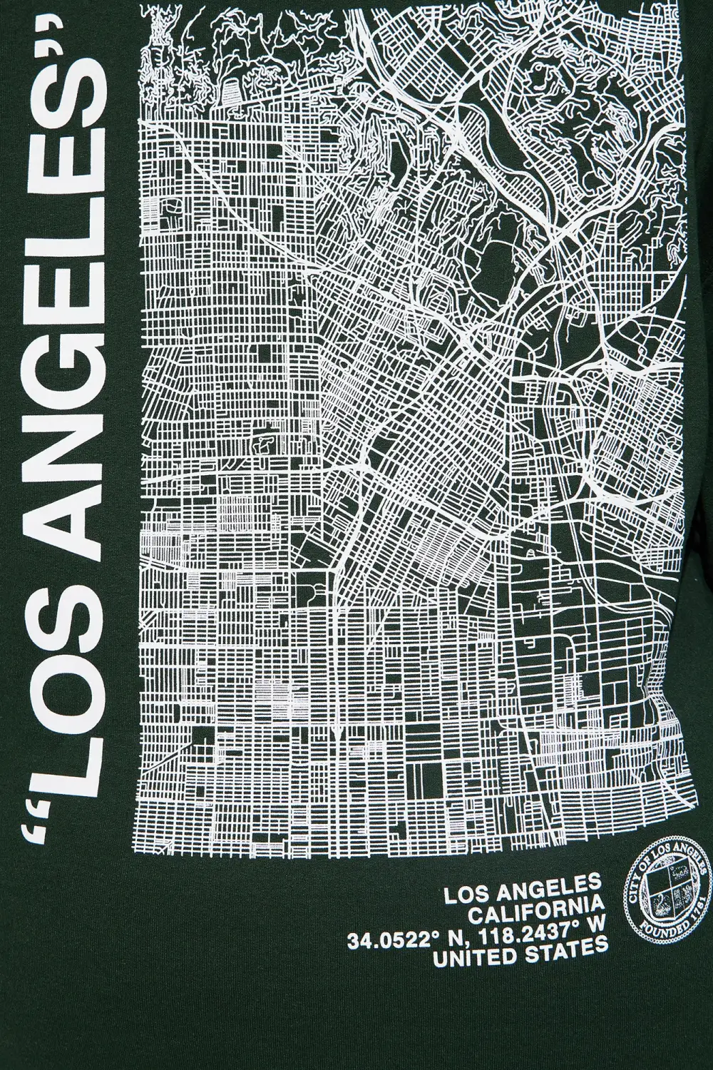 Destination Los Angeles Hoodie - Hunter