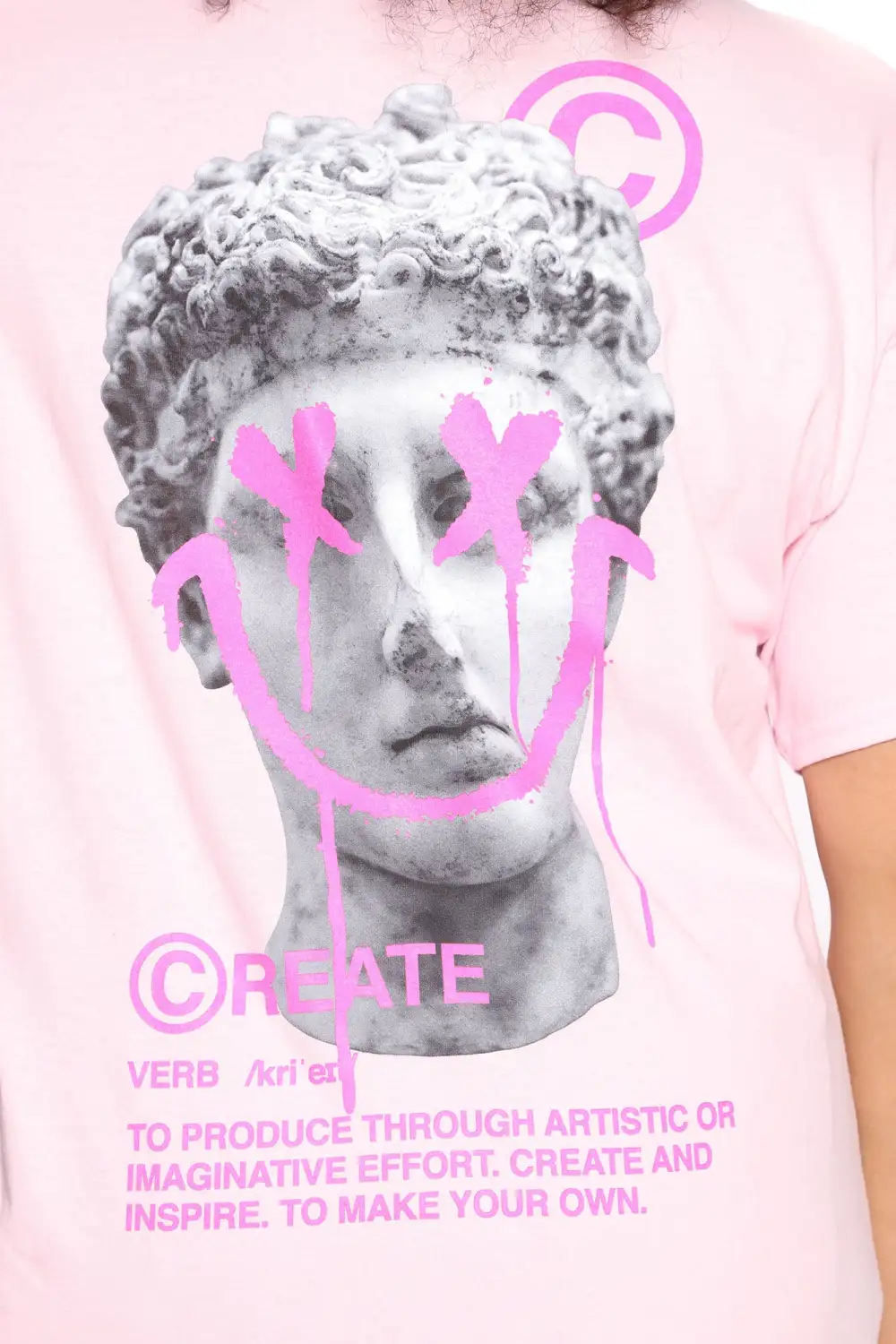 Create Art Tee - Pink