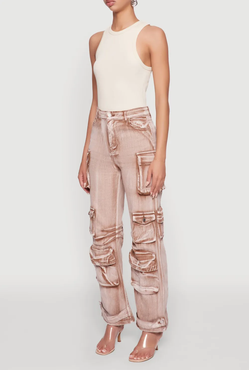 High Waisted Workwear Jeans