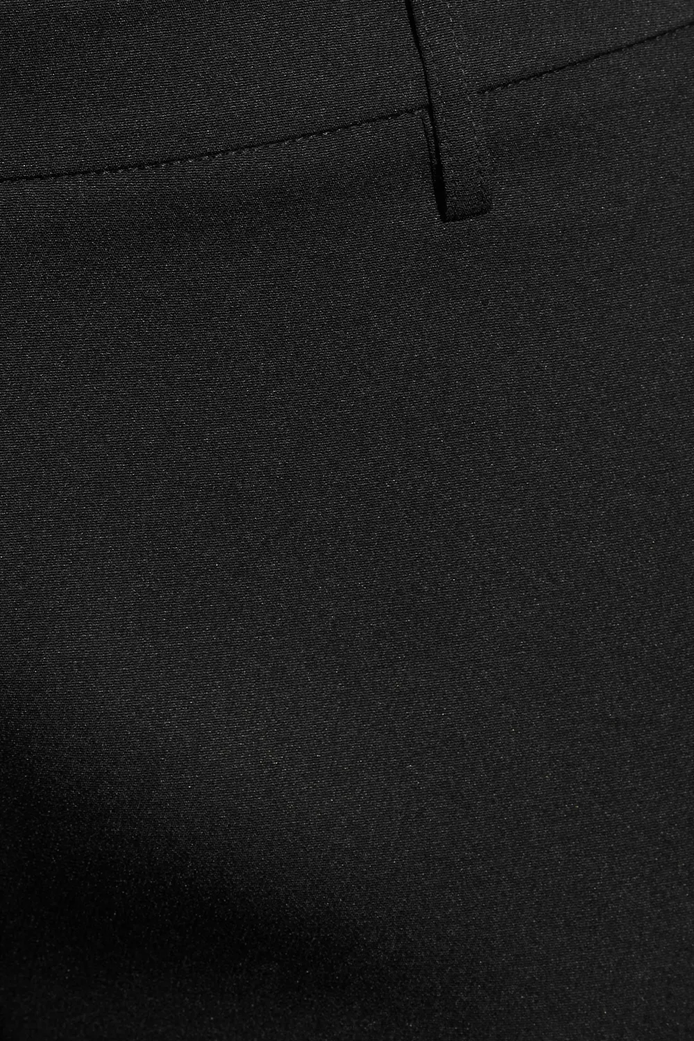 YOURS Curve Teal Blue Split Hem Flared Trousers